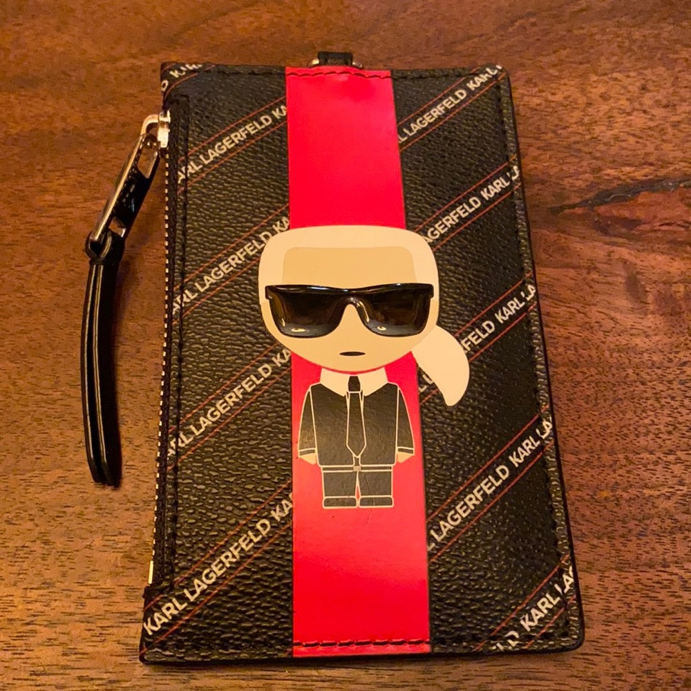 Karl Lagerfeld K/Stripe Ikonik Card Holder 😍🥰😍🥰😍🥰